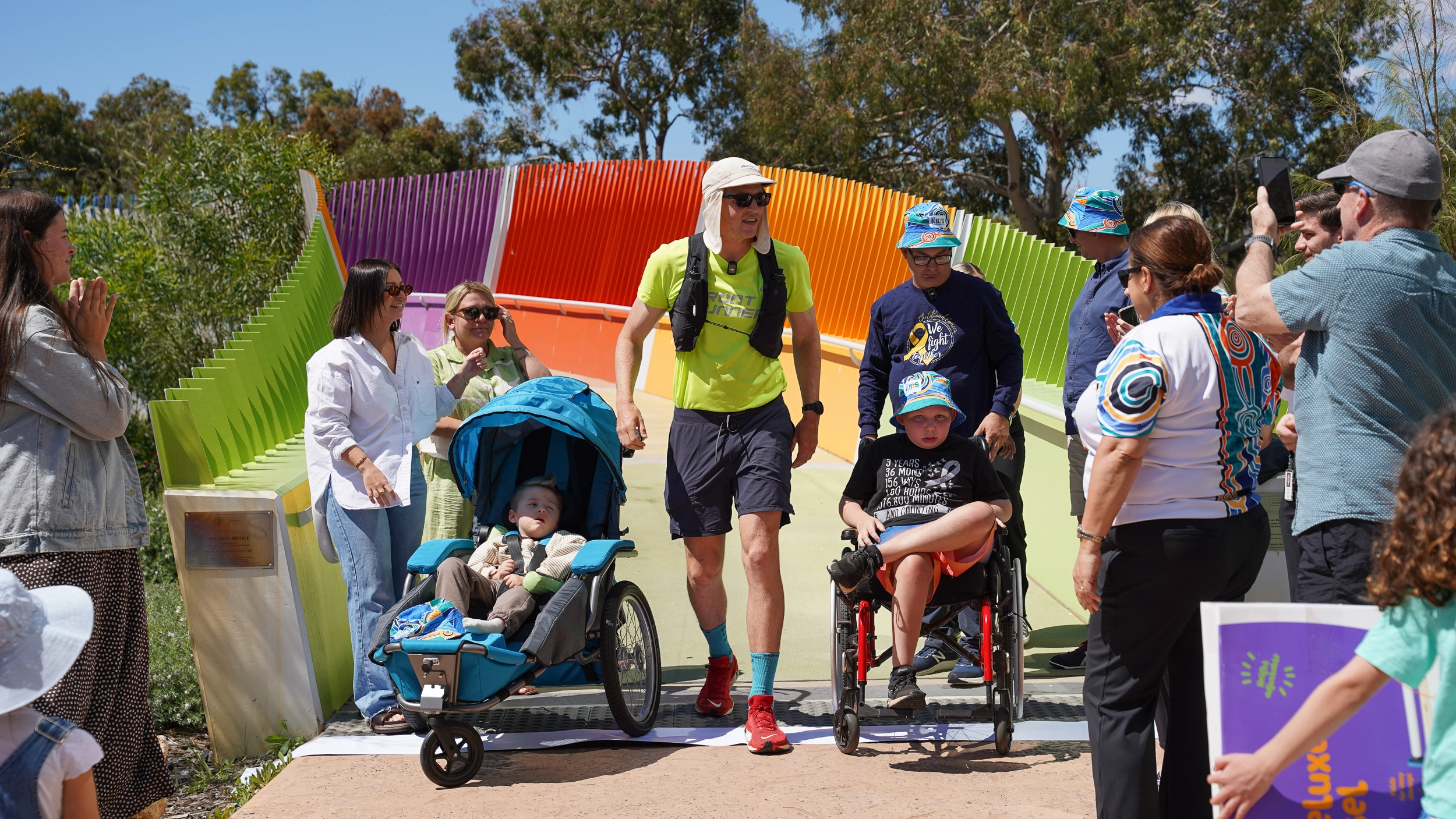 jacob byrne at the finish line